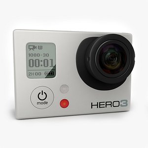 GoPro Hero 3 Camera White, Silver, Black edition