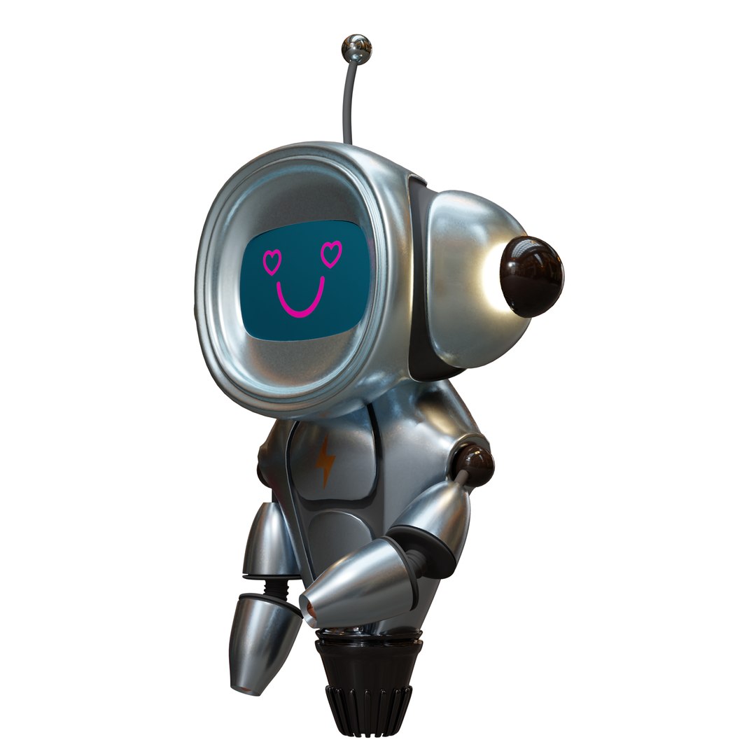 3D Robot Friendly - TurboSquid 1638090