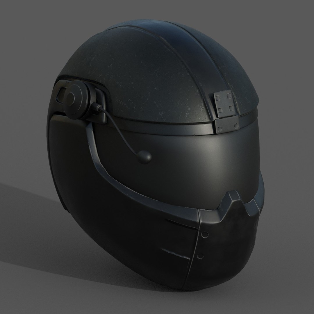 3D helmet sci fi - TurboSquid 1520005