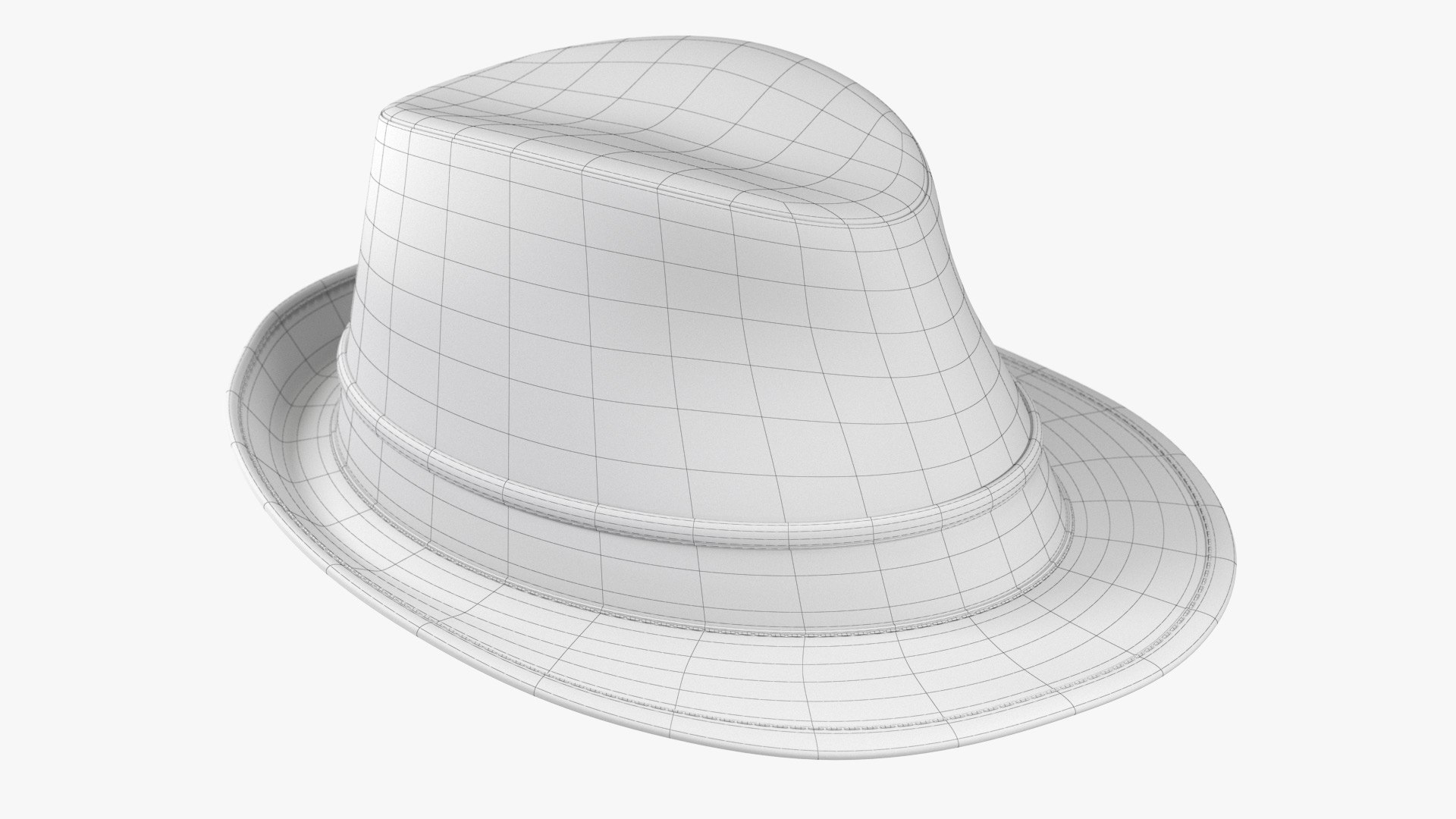 3D Fedora Hat 8K PBR Textures - TurboSquid 1893176