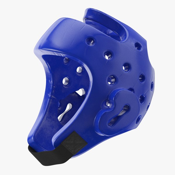 3D model Karate Headgear Blue