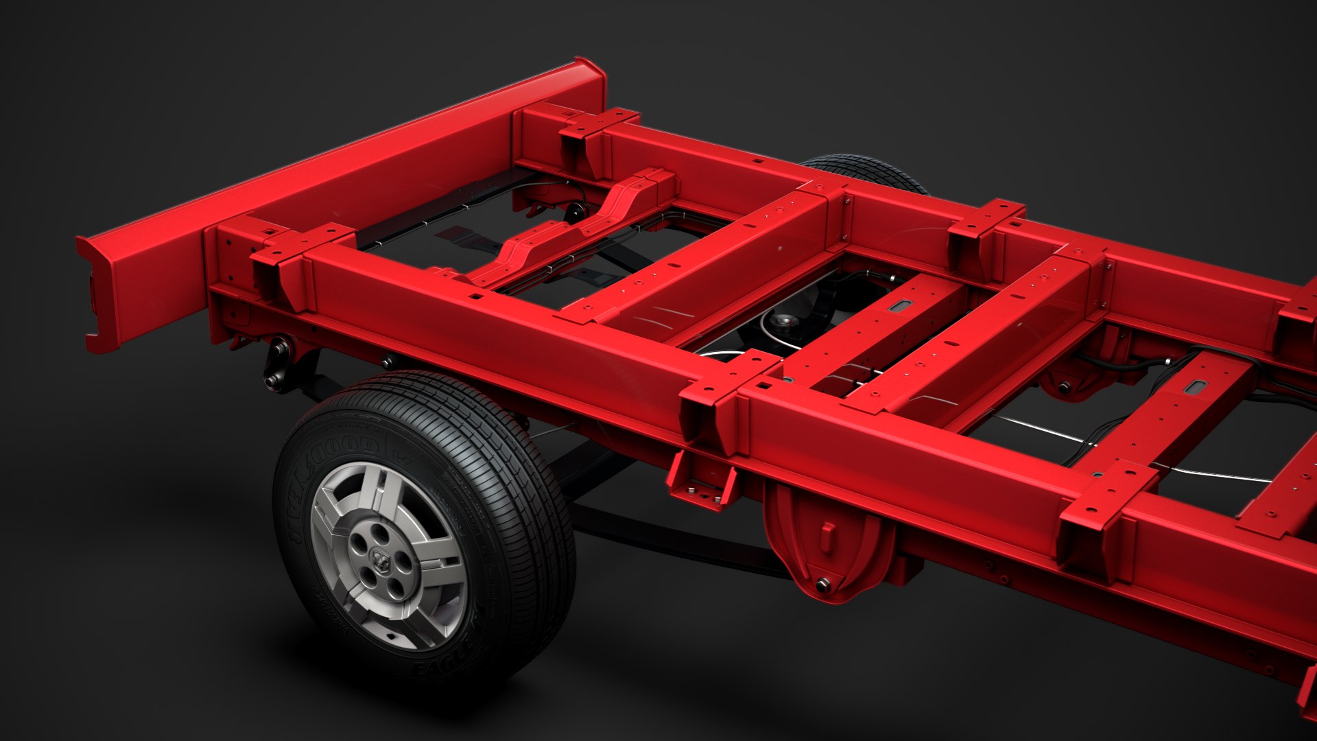 3D ram promaster chassis truck model - TurboSquid 1473239