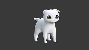 Chibi cat Scottish Fold