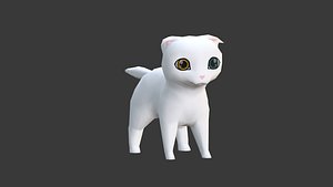 Chibi cat Scottish Fold
