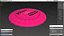 Frisbee Fetch Saucer Dog Toy 3D model