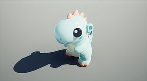 3D Cute  Dinosaur Toy model