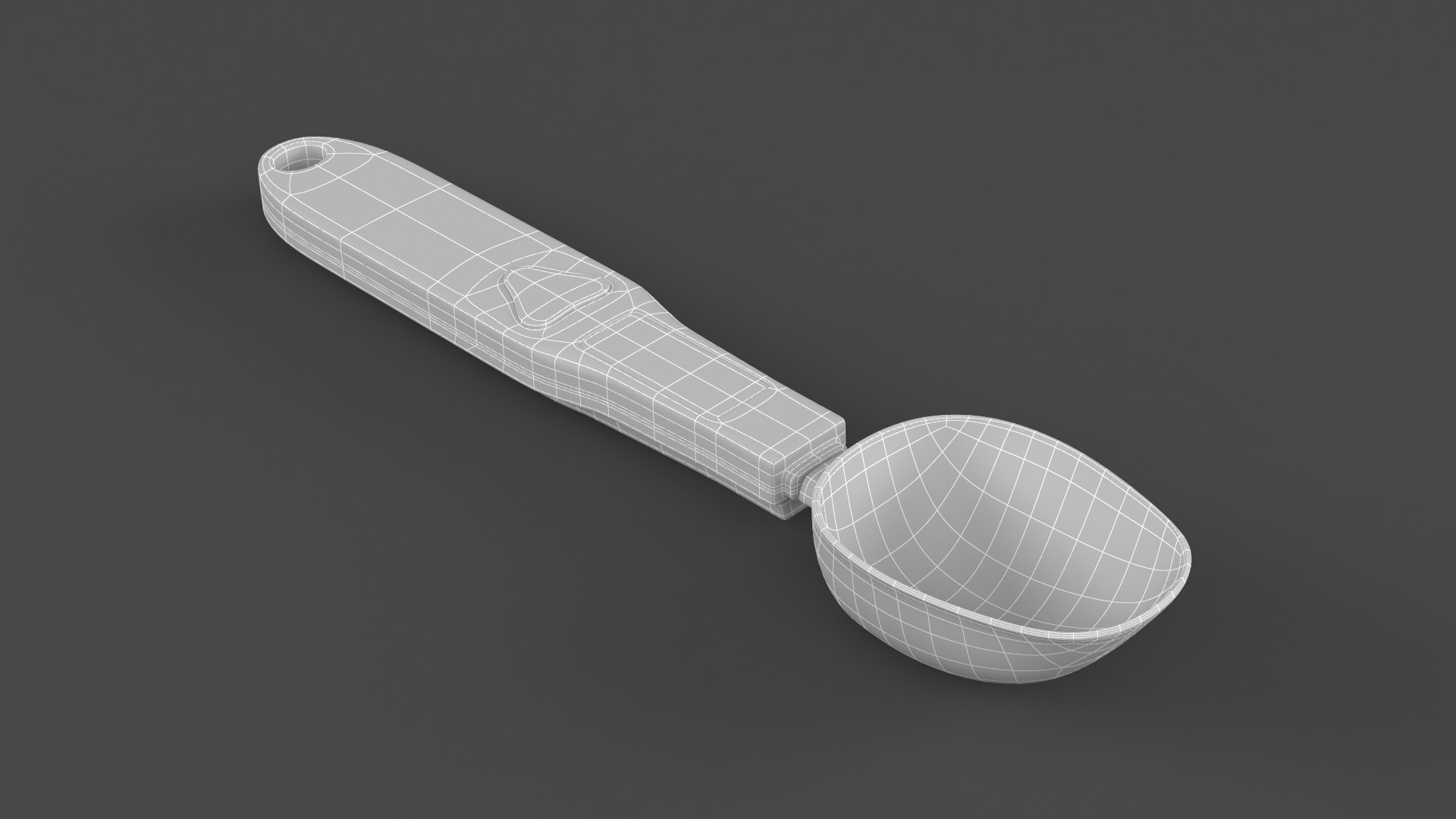 Electronic LCD Digital Spoon 3D model - TurboSquid 2092864