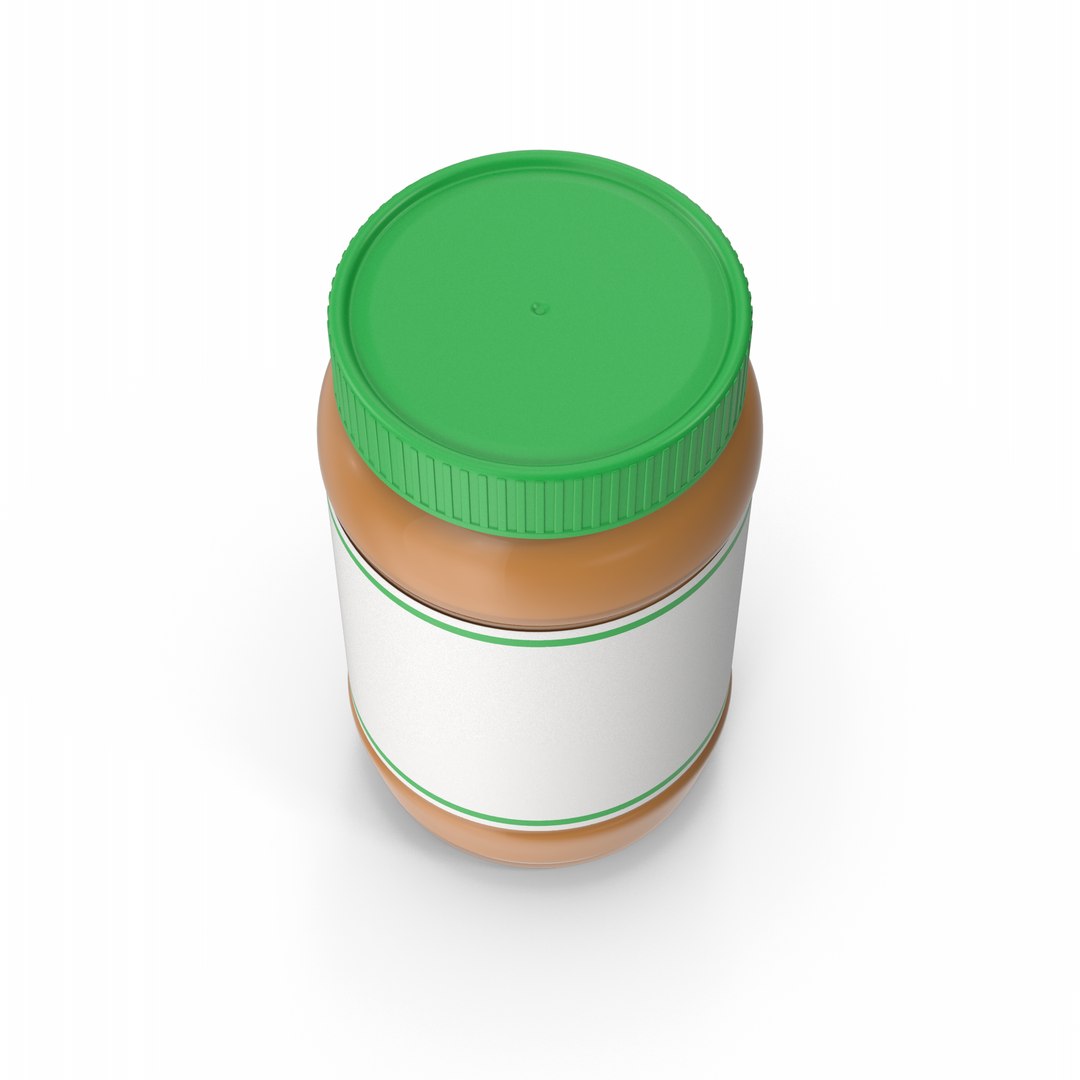Peanut Butter 3D https://p.turbosquid.com/ts-thumb/b2/TfslHY/W9/peanutbuttergreen.d03.2k/png/1649009997/1920x1080/fit_q87/e365adaa16e305a16dc140fb2f1a4179c99a60fc/peanutbuttergreen.d03.2k.jpg