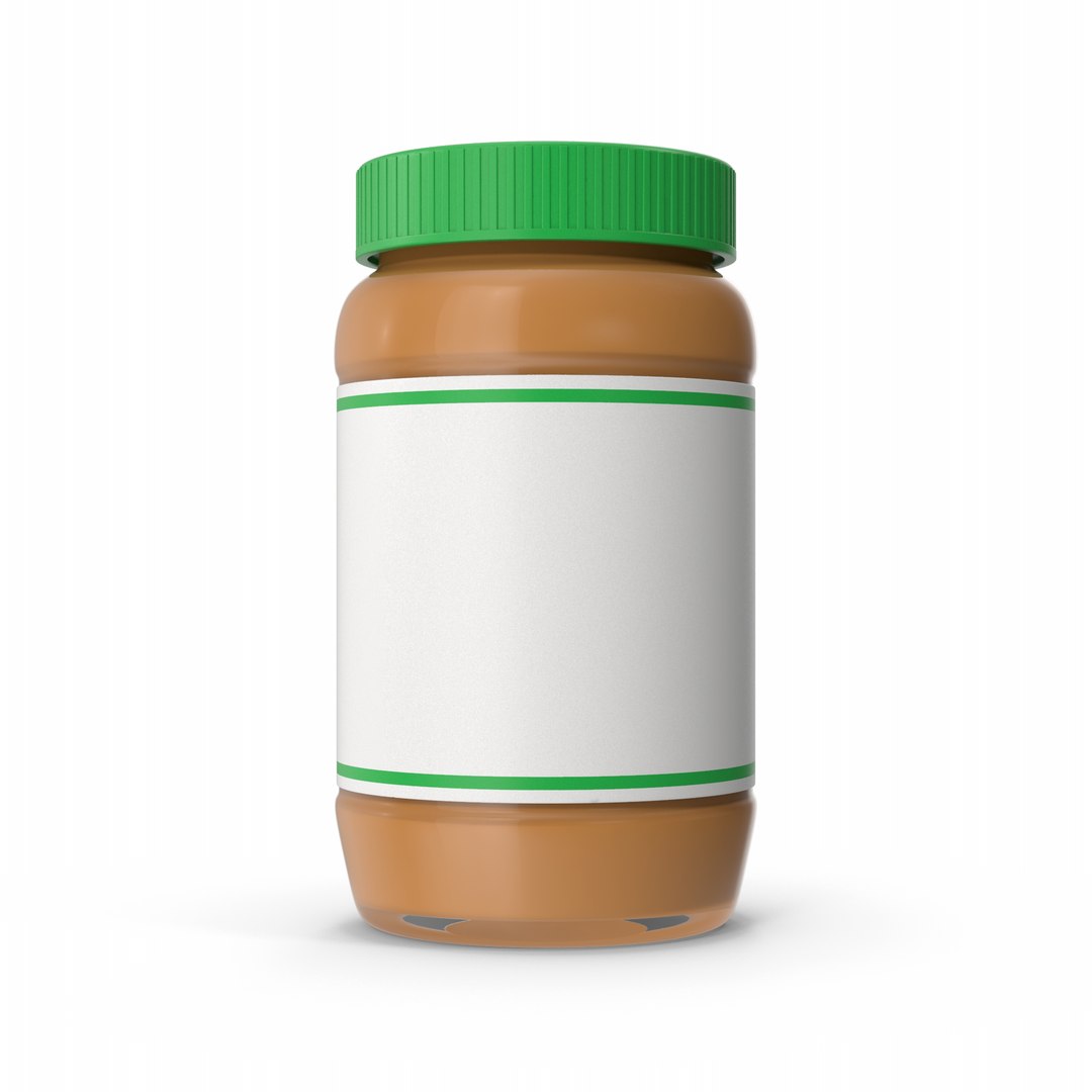 Peanut Butter 3D https://p.turbosquid.com/ts-thumb/b2/TfslHY/Zt/peanutbuttergreen.i05.2k/png/1649009892/1920x1080/fit_q87/7ae81e5a4ef69cd58ea757c8e71d7ce06966dc03/peanutbuttergreen.i05.2k.jpg