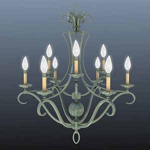 obj chandelier