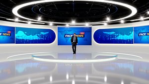 Virtual Set 3D model