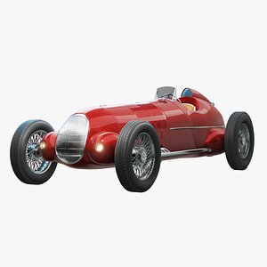3D classic car