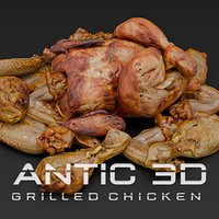 Grilled Chicken Parts