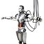 man robot cyborg 3D model