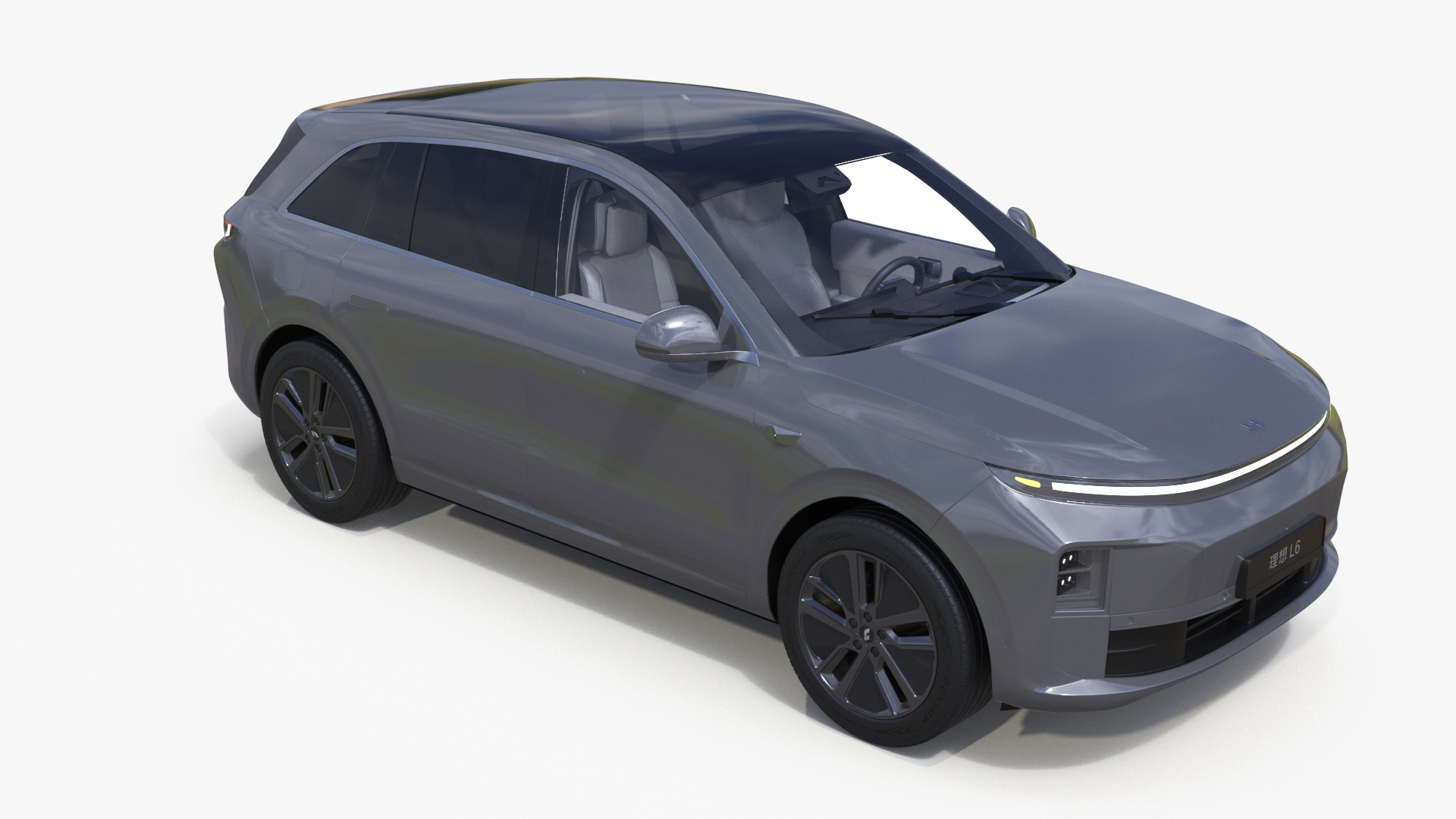3D LiXiang L6 Space Grey Model - TurboSquid 2296001