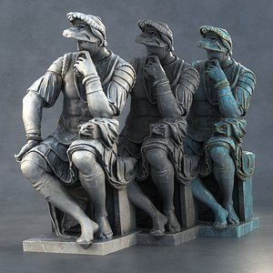 Apollo Ancient Sculpture 3D model