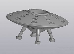 digital flower pots ufo model