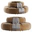 Casa Padrino luxury sofa brown 2015