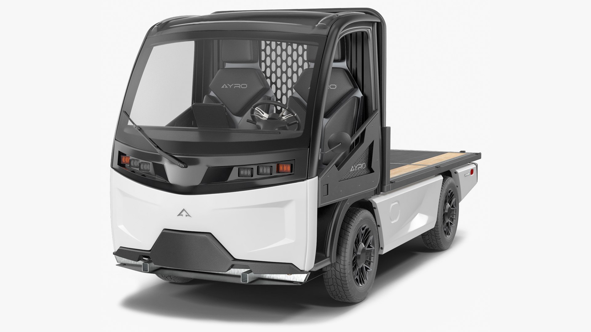 AYRO Vanish Electric Mini Truck Flatbed 3D model preview