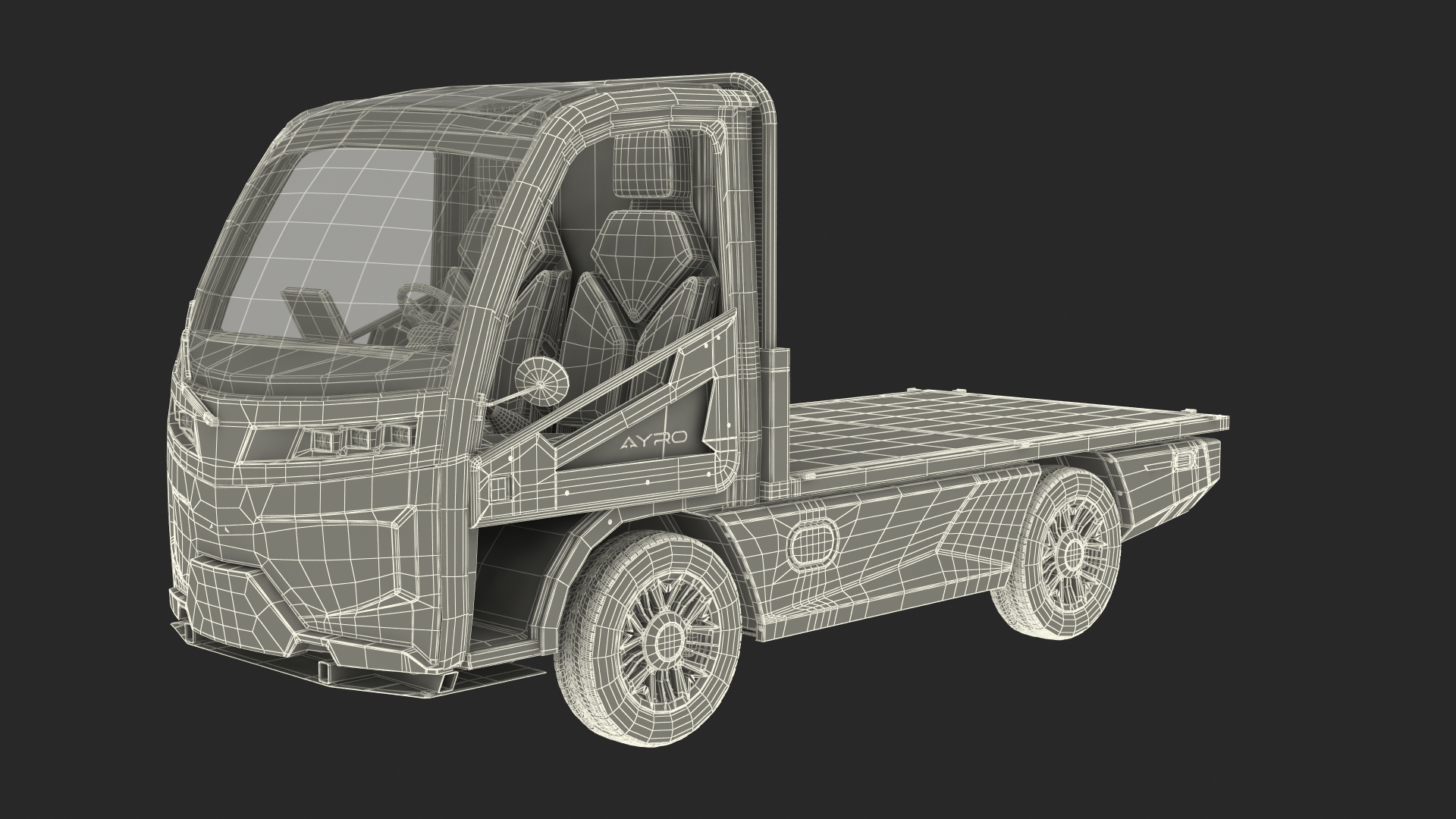 Electric mini sale truck
