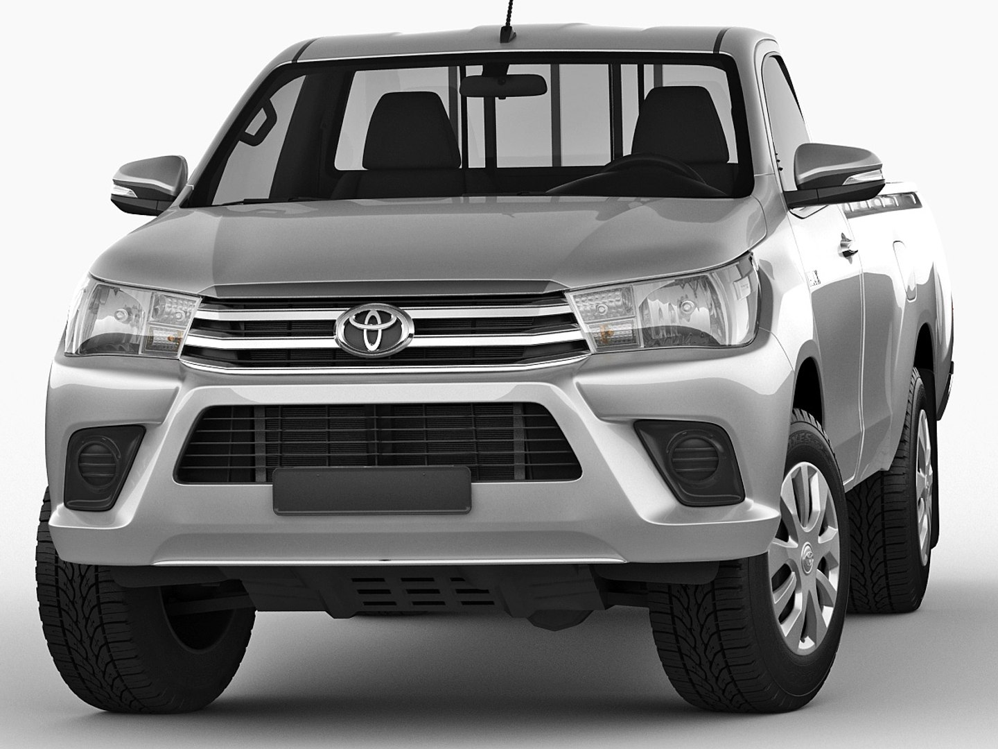 3d Toyota Hilux 2016 Model