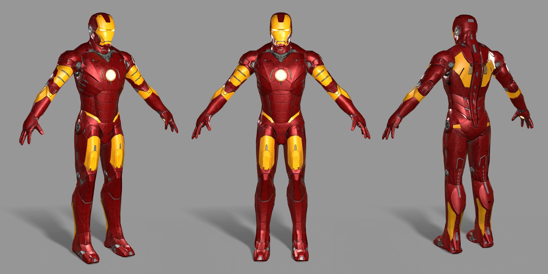 Ironman iron man 3D model - TurboSquid 1305196