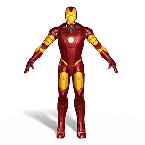 ironman iron man 3D model