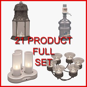 Hobby and Decor Set 01 (21 Product)