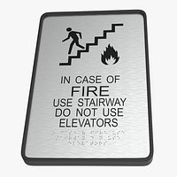 In Case of Fire Sign