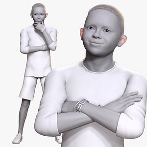 Free Rigged Boy Character   Game  Animation Ready