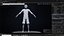 Animación de juego de personaje de niño en 3D listo para montar y gratis
