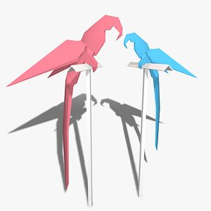 Origami Parrot