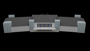 Jatim Expo Surabaya 3D model 3D