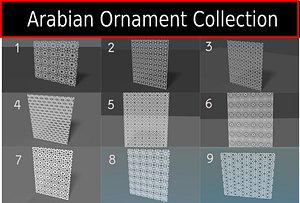 Arabian Decorative pattern Collection