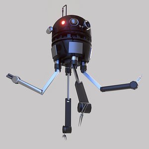 drone robot 3D model