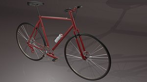 3d model bicycle gears