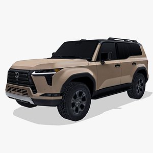 Lexus GX 2024 3D model
