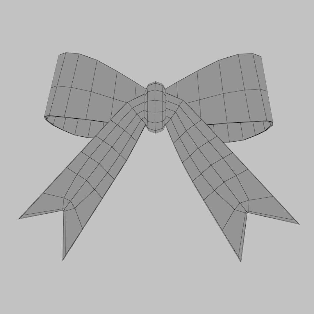 Gift Ribbon Red 3D Model - TurboSquid 1382997