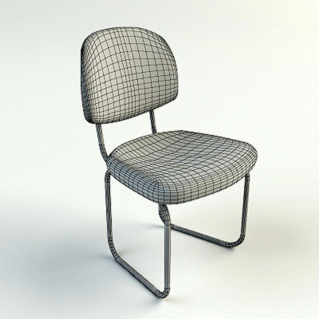 3d model conference table chairs- materials