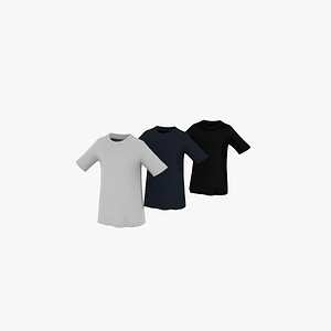 Oversized Male T-Shirt 3D Model