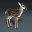 Fawn(Baby Deer)(FUR)(RIGGED)