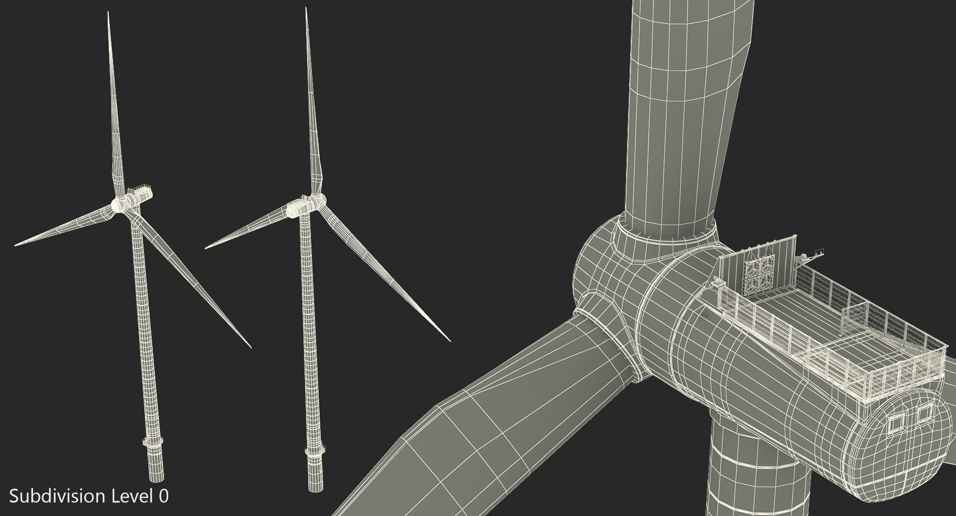 3D model sea wind turbine siemens - TurboSquid 1227310