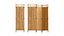 muro de construção de cerca de bambu selvagem