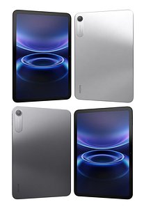 Xiaomi REDMI Pad 2 9 Dark Gray And Silver 3D model