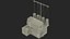 Compact Serger Overlock Machine with Thread Spools