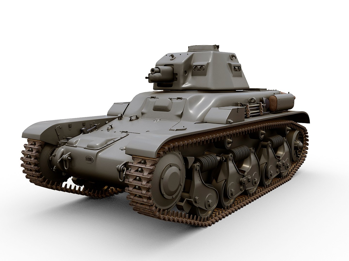 3D Panzerkampfwagen 35R 731 F Captured Renault R35 Model - TurboSquid ...