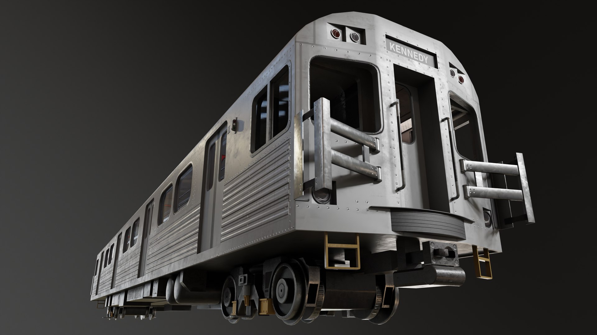 3D Model Generic Subway Train - TurboSquid 1992261