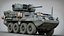 Voiture blindée Stryker M1296 Dragoon avec intérieur