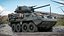 Voiture blindée Stryker M1296 Dragoon avec intérieur