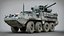Voiture blindée Stryker M1296 Dragoon avec intérieur